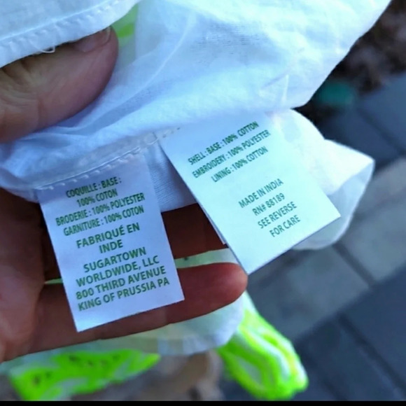 Lilly Pulitzer Brianna Dress Green Eyelet Size 4 NWT - Picture 6 of 10